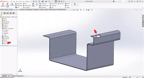 solidworks sheet metal curve|solidworks fold sheet metal.